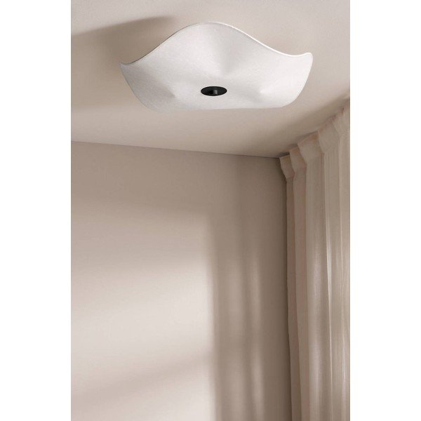 Biele papierové stropné svietidlo ø 60 cm Monshi – Jotex-image-1