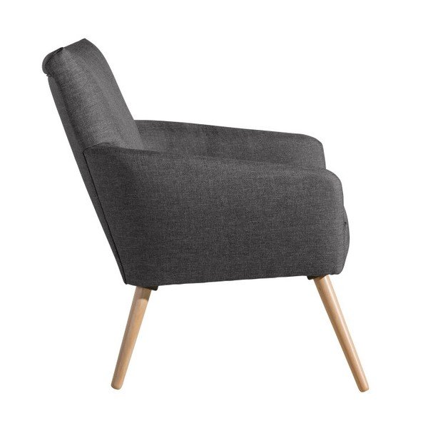 Antracitovosivé kreslo Max Winzer Jörn-image-2