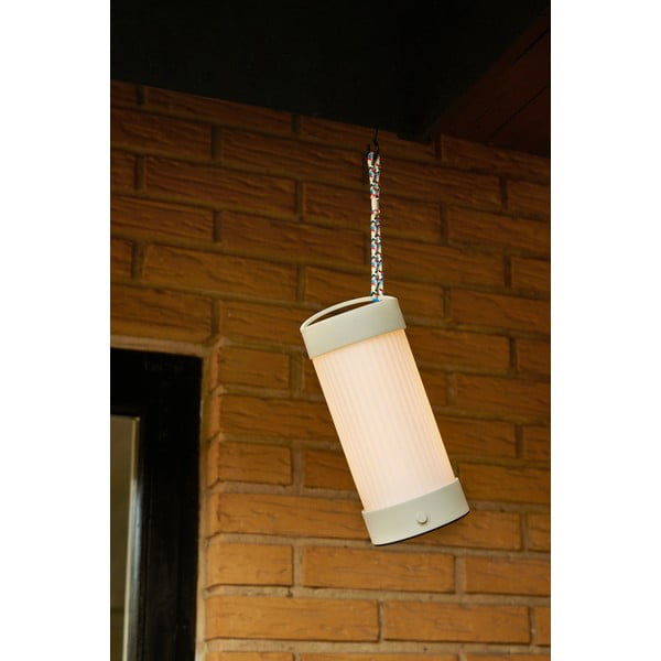 LED prenosné stmievateľné vonkajšie svietidlo na USB ø 9 cm Camp – Hübsch-image-1