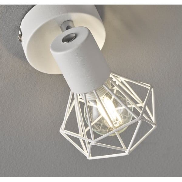 Biele bodové svietidlo 8x14 cm Ran – Fischer & Honsel-image-2