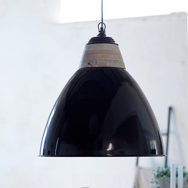 Čierne závesné svetlo Canett Base Pendant-image-1