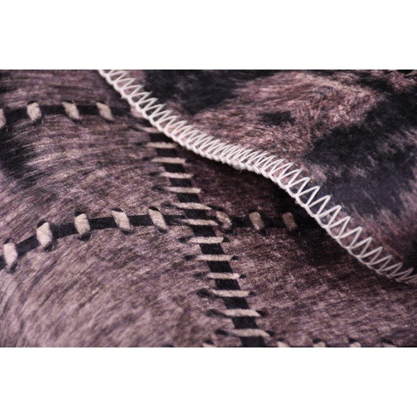 Tmavohnedý koberec Vitaus Animal, 80 x 120 cm-image-2