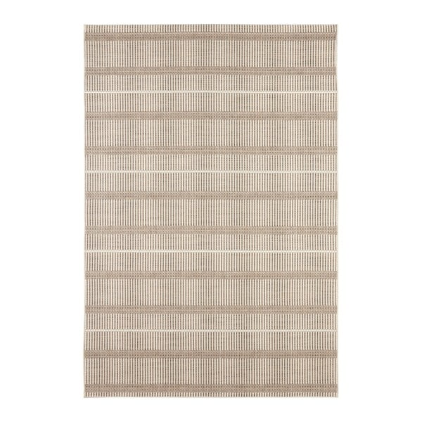 Krémový koberec vhodný aj do e×teriéru Elle Decoration Brave Laon, 120 × 170 cm