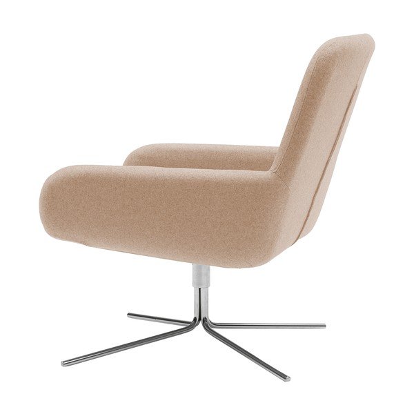 Béžové otočné kreslo Softline Coco Swivel-image-4