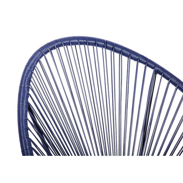 Modré kovové/plastové záhradné kreslo Avocado Comfort – Bonami Selection-image-4