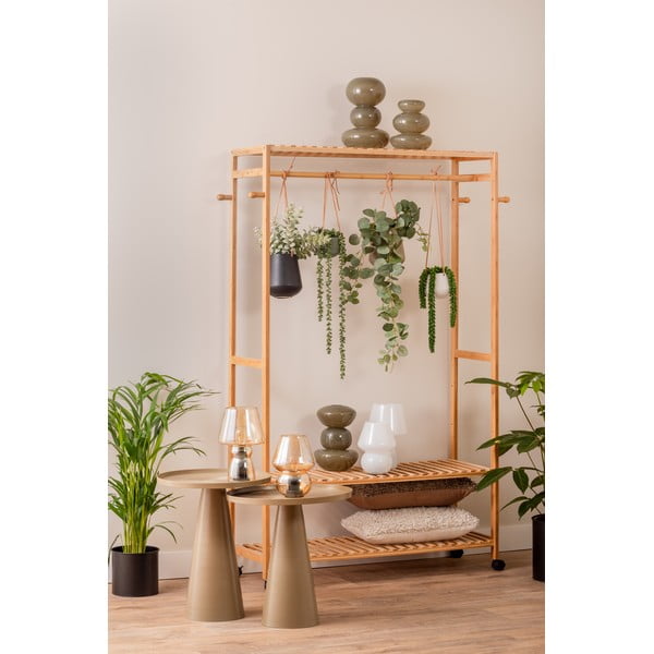 Biela LED stolová lampa so skleneným tienidlom (výška 25,5 cm) Classic – Leitmotiv-image-4