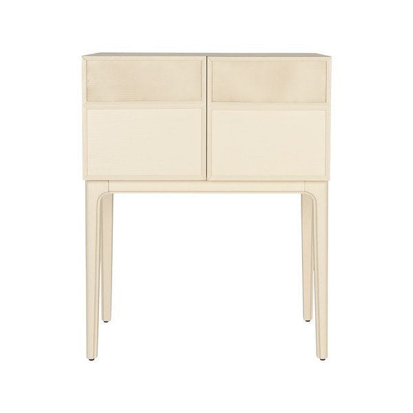 Krémová komoda v dekore duba 80x100x45 cm June – Zuiver