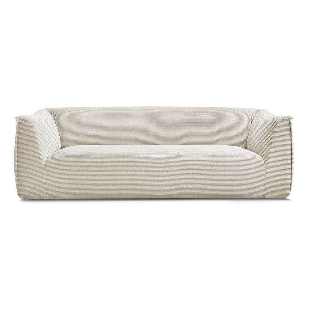 E-shop Béžová menčestrová pohovka 242 cm Giorgia – Bobochic Paris
