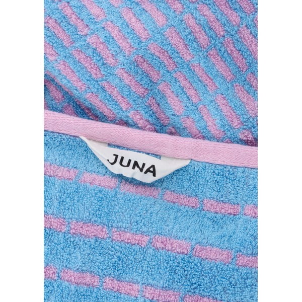 Modrý/ružový froté uterák s prímesou bambusu 50x100 cm Nuance – JUNA-image-2
