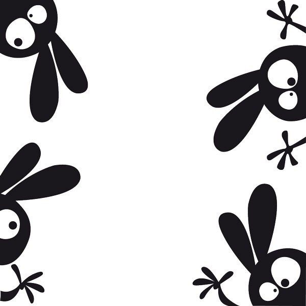 Samolepka Fanastick Funny Rabbits-image-1