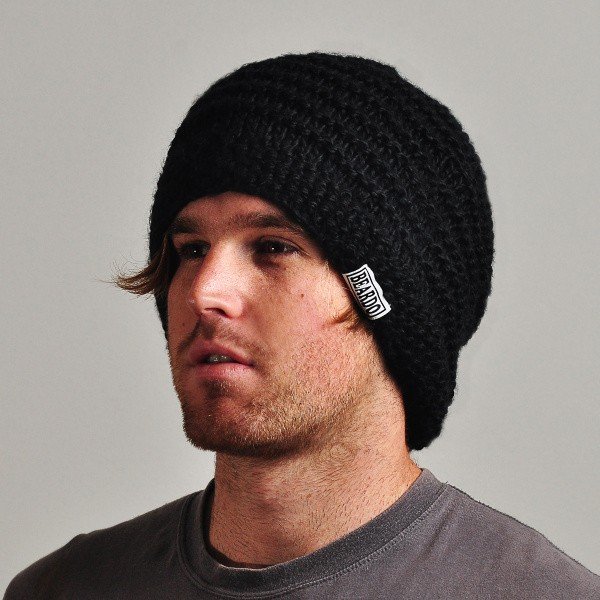 Tmavosivá čiapka s odopínateľnou bradou Beardo Original-image-1