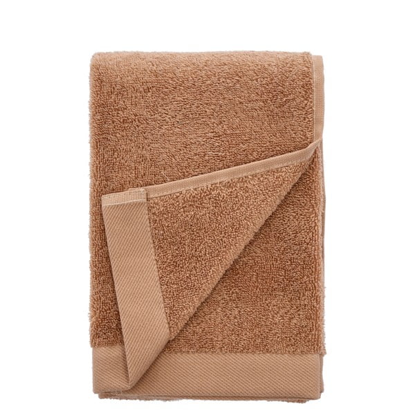 Oranžový uterák z organickej bavlny Södahl Comfort, 50 x 100 cm-image-2