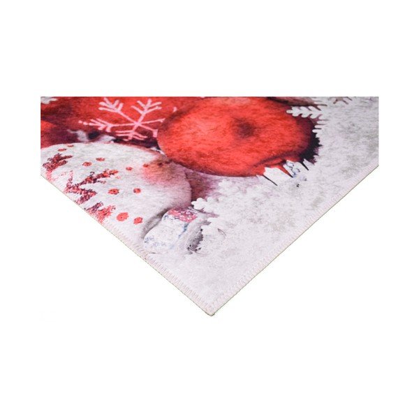 Červeno-biely koberec Vitaus Decorations, 50 × 80 cm-image-2