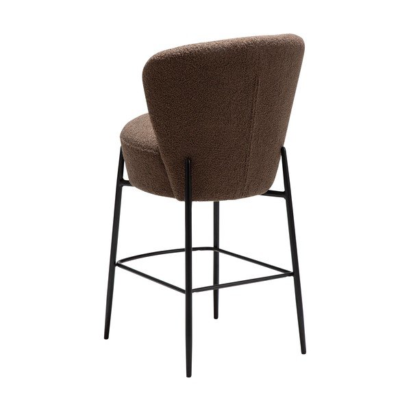 Hnedá barová stolička (výška sedadla 68 cm) Orbit – DAN-FORM Denmark-image-3