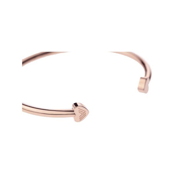 Dámsky náramok z antikoro ocele vo farbe ružového zlata Victoria Walls Century-image-2