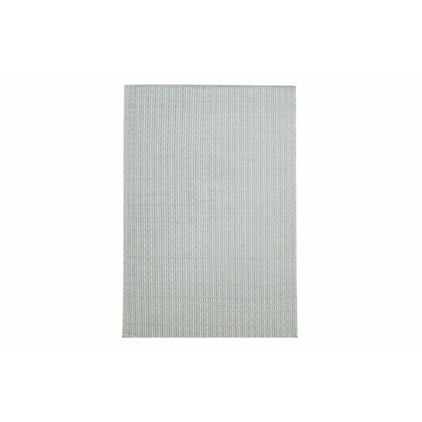 Ručne viazaný modrý koberec Serena, 200x140cm