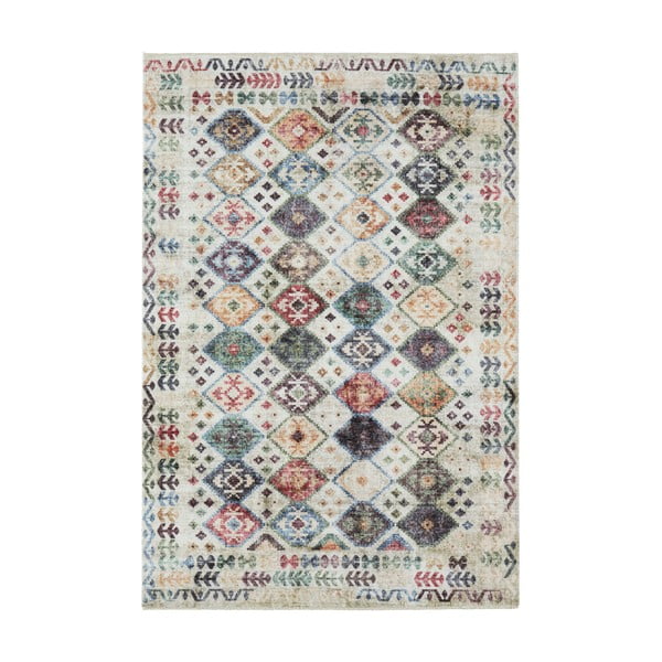 Farebný koberec s vysokým podielom bavlny Nouristan Kilim Sarobi 120 x 170 cm