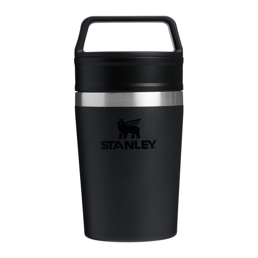 Čierny termo hrnček z nehrdzavejúcej ocele 230 ml Café-To-Go Travel Mug Black 2.0 – Stanley