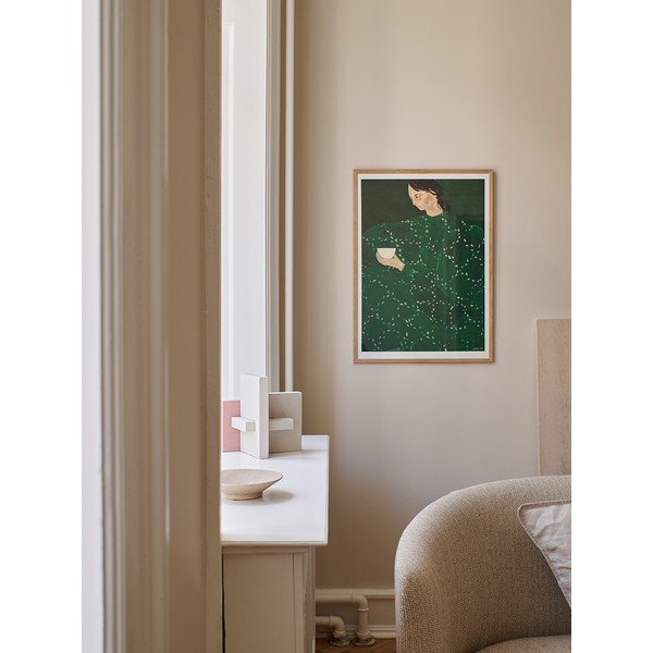 Plagát 30x40 cm Coffee Alone At Place De Clichy – Sofia Lind – The Poster Club-image-1