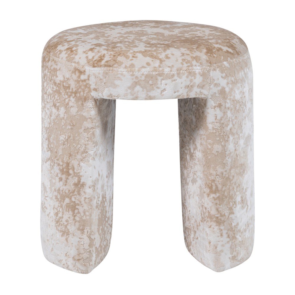 Béžová čalúnená stolička Charlie – WOOOD