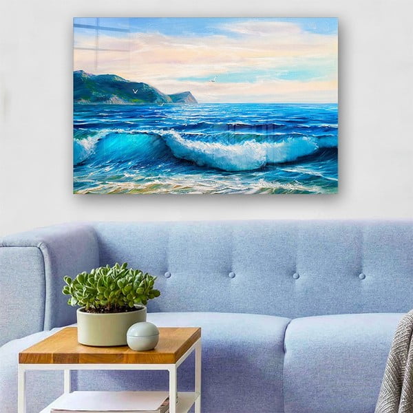 Sklenený obraz 100x70 cm Horizon - Wallity-image-1