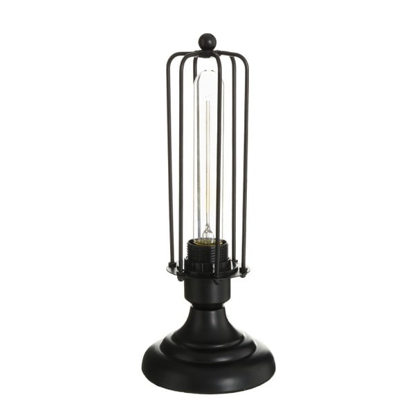 Čierna stolová lampa Ixia Industrial Orla