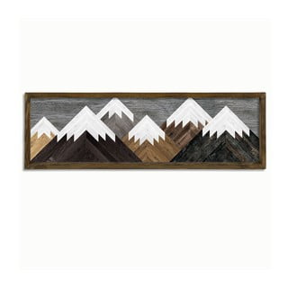 Nástenný obraz Mountains, 120 × 35 cm