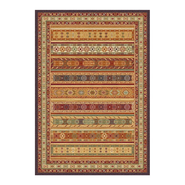 Béžovo-hnedý koberec Universal Nova, 57 x 110 cm