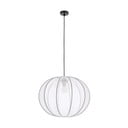 Biele závesné svietidlo s textilným tienidlom ø 52 cm Mellow – Candellux Lighting