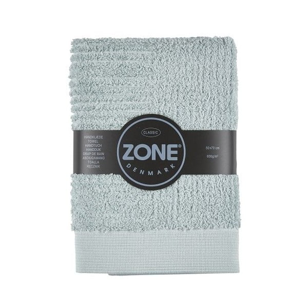 Sivozelený uterák Zone Classic, 50 x 70 cm