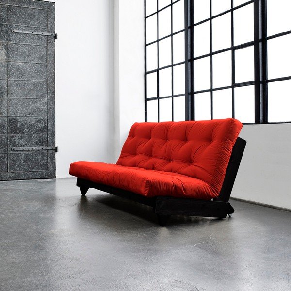 Rozkladacia pohovka Karup Fresh Wenge/Red-image-1