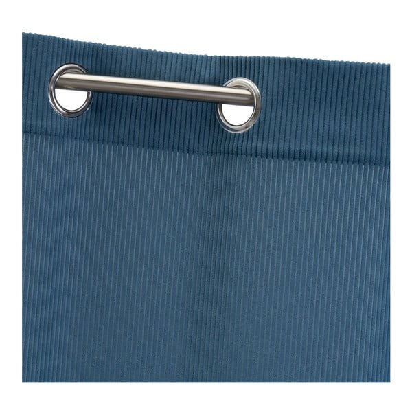 Modrý menčestrový záves 140x260 cm Merely – Casa Selección-image-4