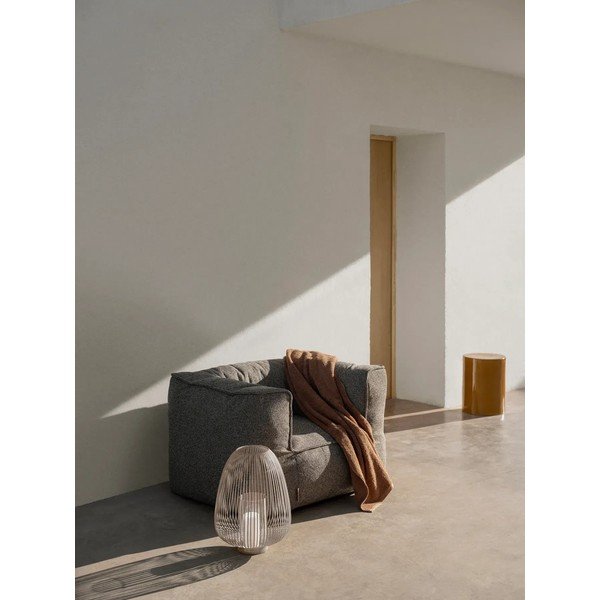 Taupe polstrované záhradné kreslo Grow – Blomus-image-1