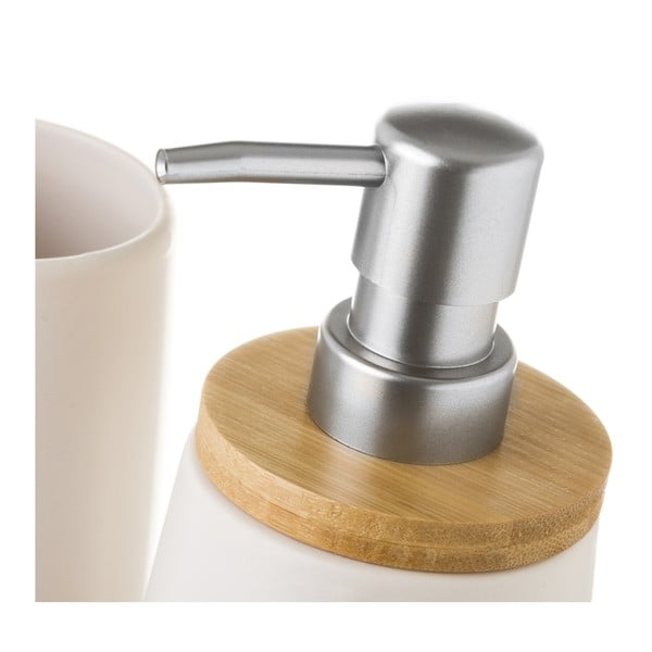 Biela súprava doplnkov do kúpeľne – Casa Selección-image-1