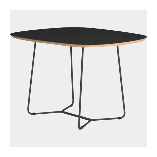Stôl Maple stredný, čierny