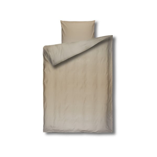 Béžové posteľné obliečky Casa Di Bassi Yama, 155 × 200 cm
