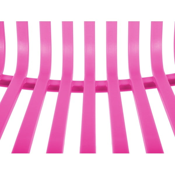 Ružová plastová jedálenská stolička Glee – Leitmotiv-image-4