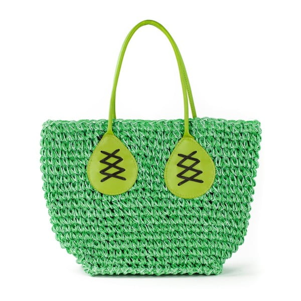 Zelená plážová taška Art of Polo Gooko
