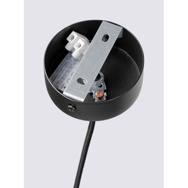 Žlté/béžové kovové závesné svietidlo ø 30 cm Olisa – Sollux-image-4