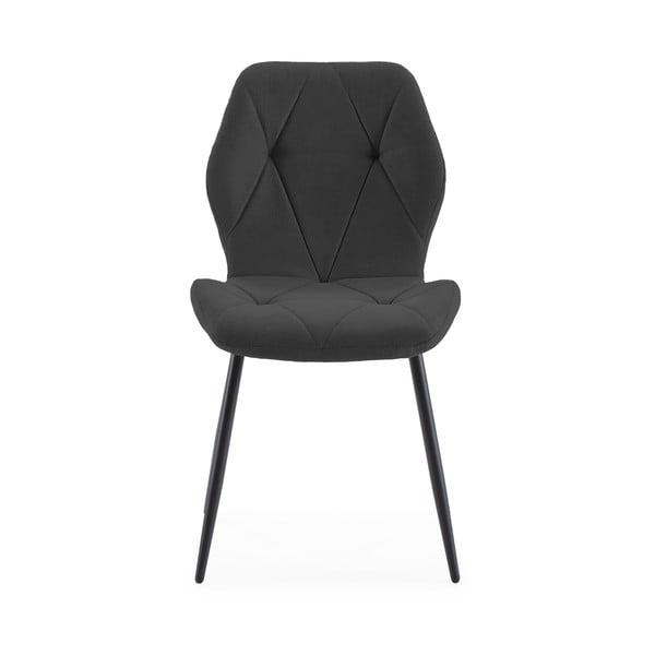 Čierne jedálenské stoličky v súprave 4 ks Luna – Marckeric-image-2