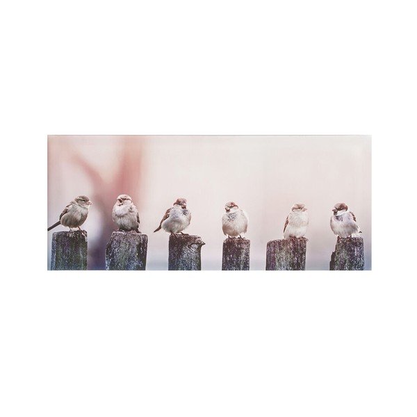 Obraz Graham & Brown Morning Tweets, 100 × 40 cm