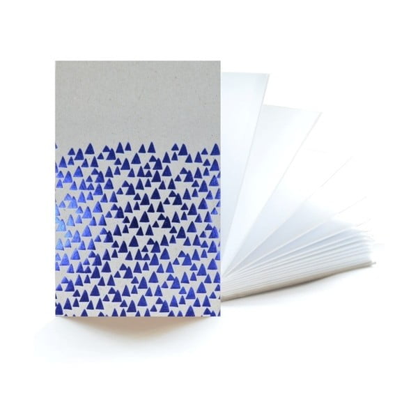 Modrý zápisník Mon Petit Art Accordeon