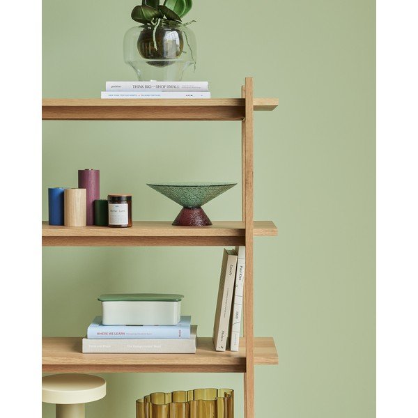 Červeno-modrá sklenená misa na ovocie ø 25 cm Bonbon – Hübsch-image-1