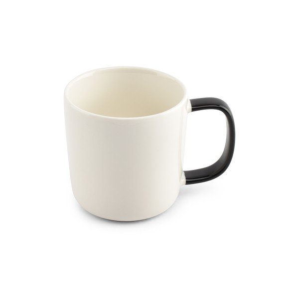 Biely hrnček z kostného porcelánu 370 ml Mae – ONA-image-2