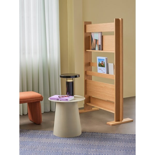 Paraván v dekore duba v prírodnej farbe Forma – Hübsch-image-1