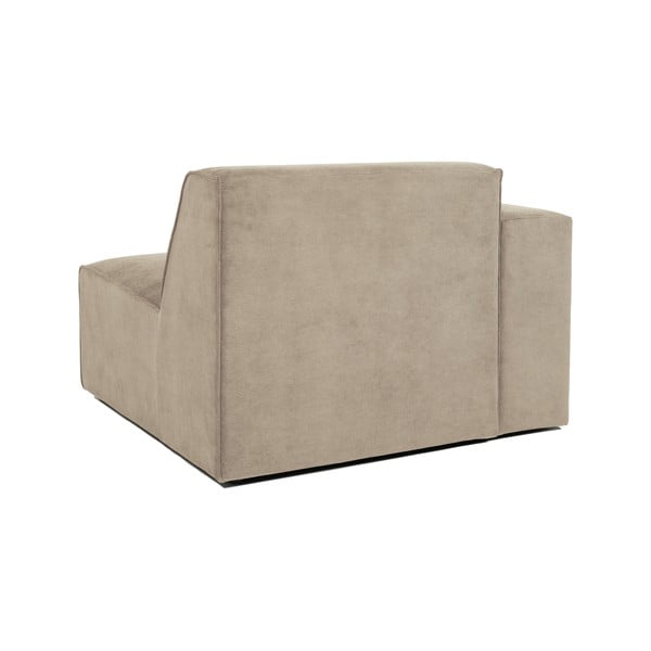 Béžový menčestrový modul pohovky (ľavý roh) Sting - Scandic-image-3