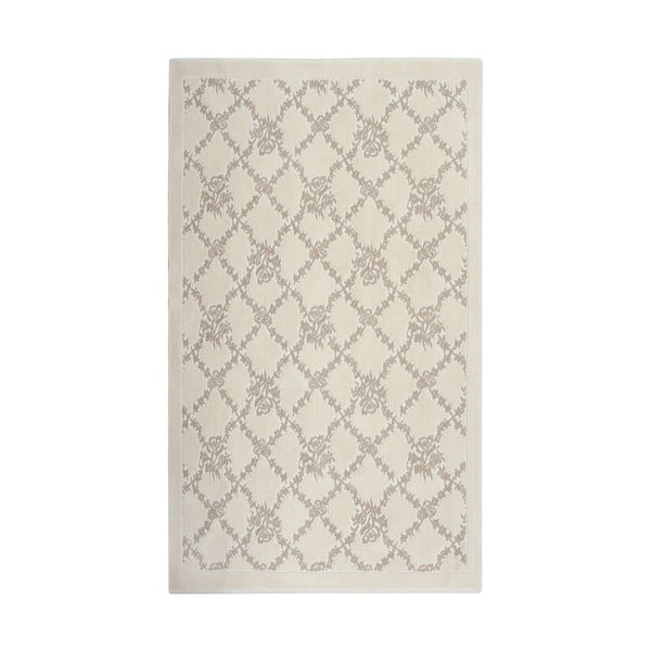 Hnedý bavlnený koberec Floorist Sarmasik, 100 x 200 cm