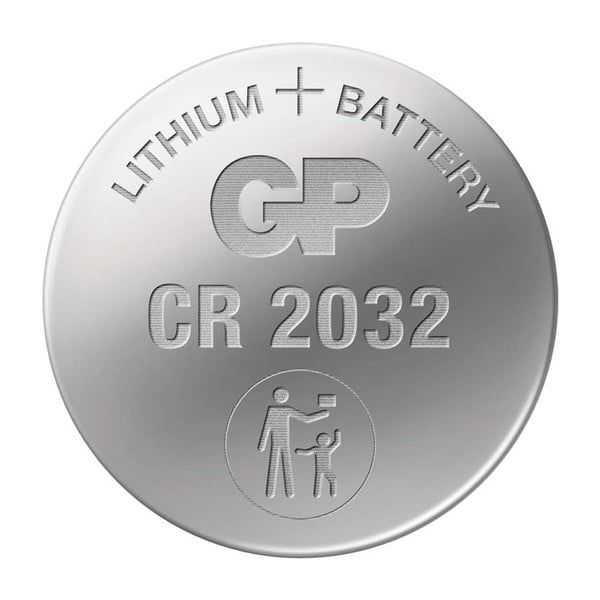 Súprava 5 lítiových gombíkových baterií EMOS GP CR2032-image-1