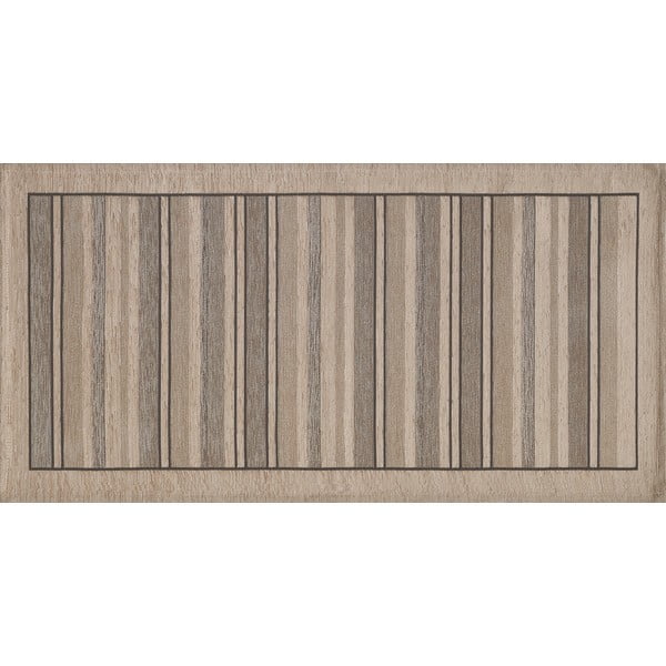 Béžový behúň Floorita Velour, 55 x 280 cm-image-1