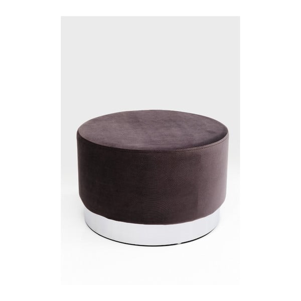 Tmavosivá stolička Kare Design Cherry, ∅ 55 cm